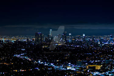 Nighttime in Los Angeles