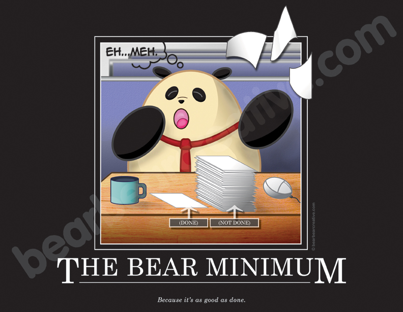 The Bear Minimum