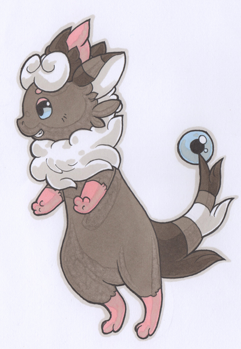 Flaaffy/Zorua Fusion