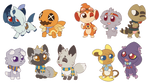 Chibis of Rivalry 2 by Yakalentos