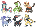 Pokefusion adopts 10 by Yakalentos
