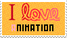 I Love Animation Stamp