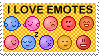 Love Emotes Stamp by fear-the-brilliance