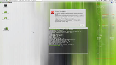 The issue is resolved NTFS LinuxMint16