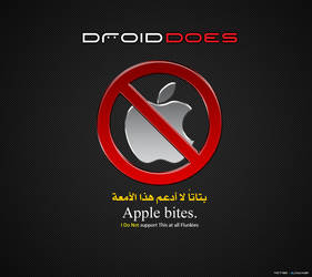 Apple - I Do Not Support This at all Flunkies