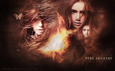 Lily Collins ~ Pure Artistry by dark-fairytale-art