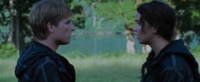 Katniss and Peeta - The Hunger Games Screencap