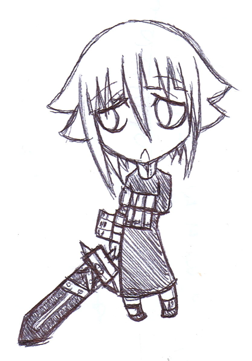 Chibi Crona Sketch