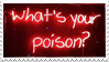 - Stamp: What's your poison? - by ChicaTH
