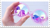 - Stamp: Kaleidoscope glasses. - by ChicaTH