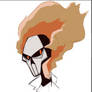 Quick Ghost Rider Inktober doodle