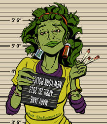 Mary Jane Mug Shot