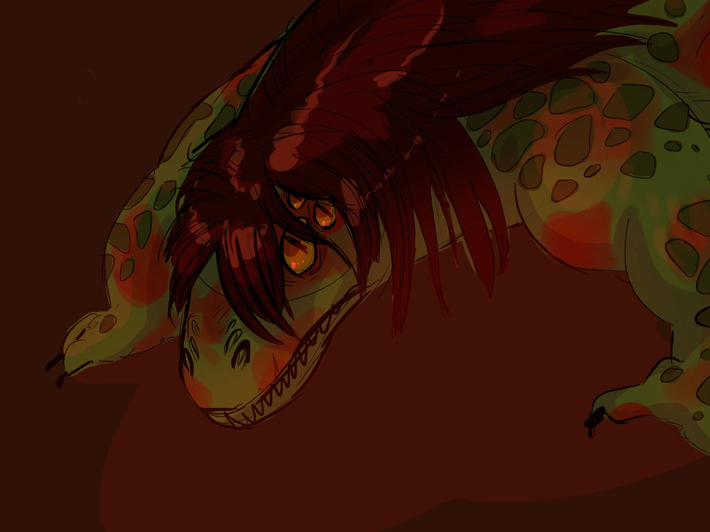 Intimidation Lizard WHAT AN ANGRY LIZARD by 7ngelbox on DeviantArt