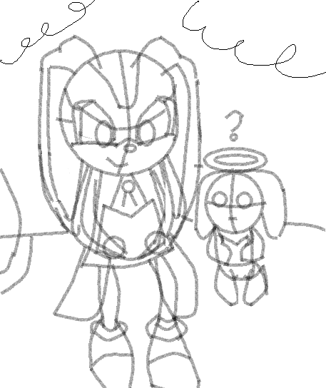 Cream the Rabbit Oc sketch by PrincessLuna04 on DeviantArt