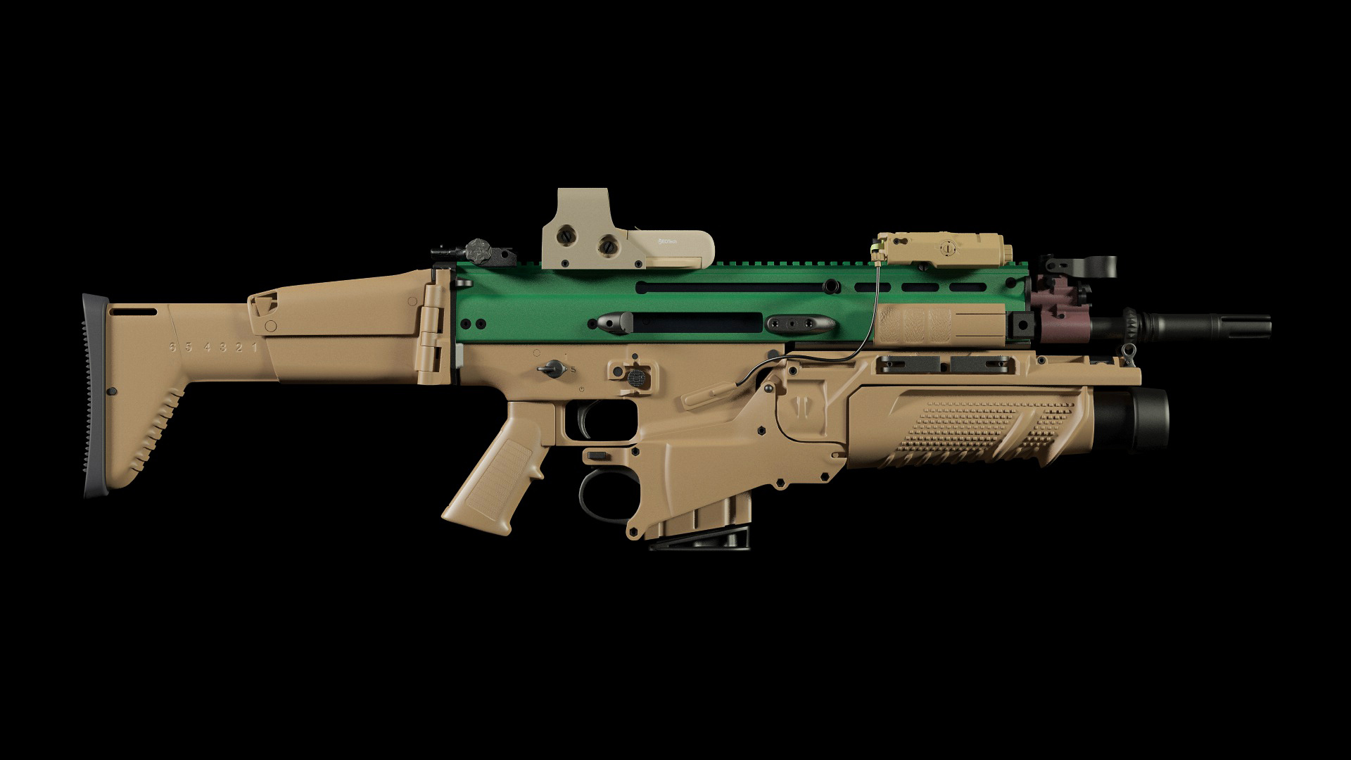 SCAR-H FULL EQUIPPED