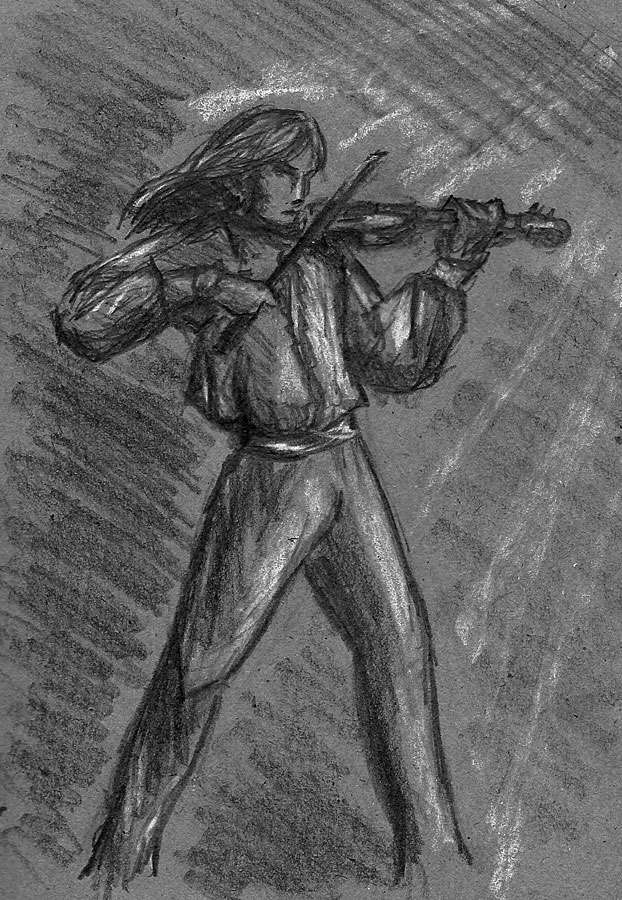 Paganini, sketch