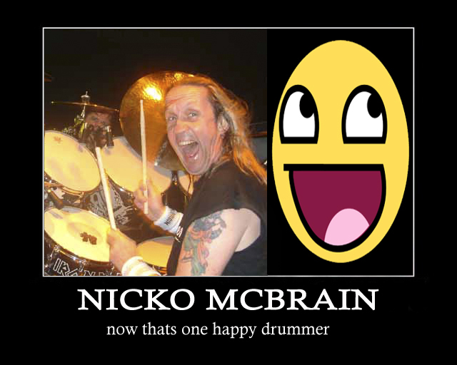 nicko mcbrain demote