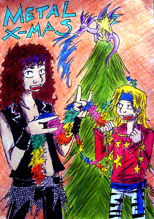 Metal x-mas