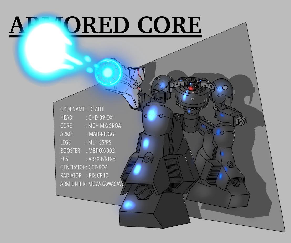 Armored core mech. by andrathalpha on DeviantArt
