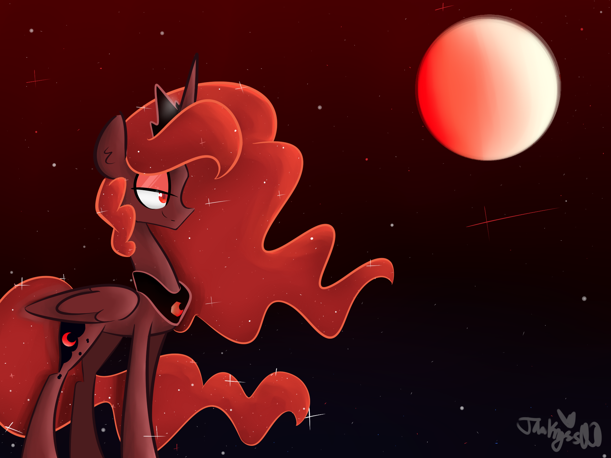 Blood Moon Luna