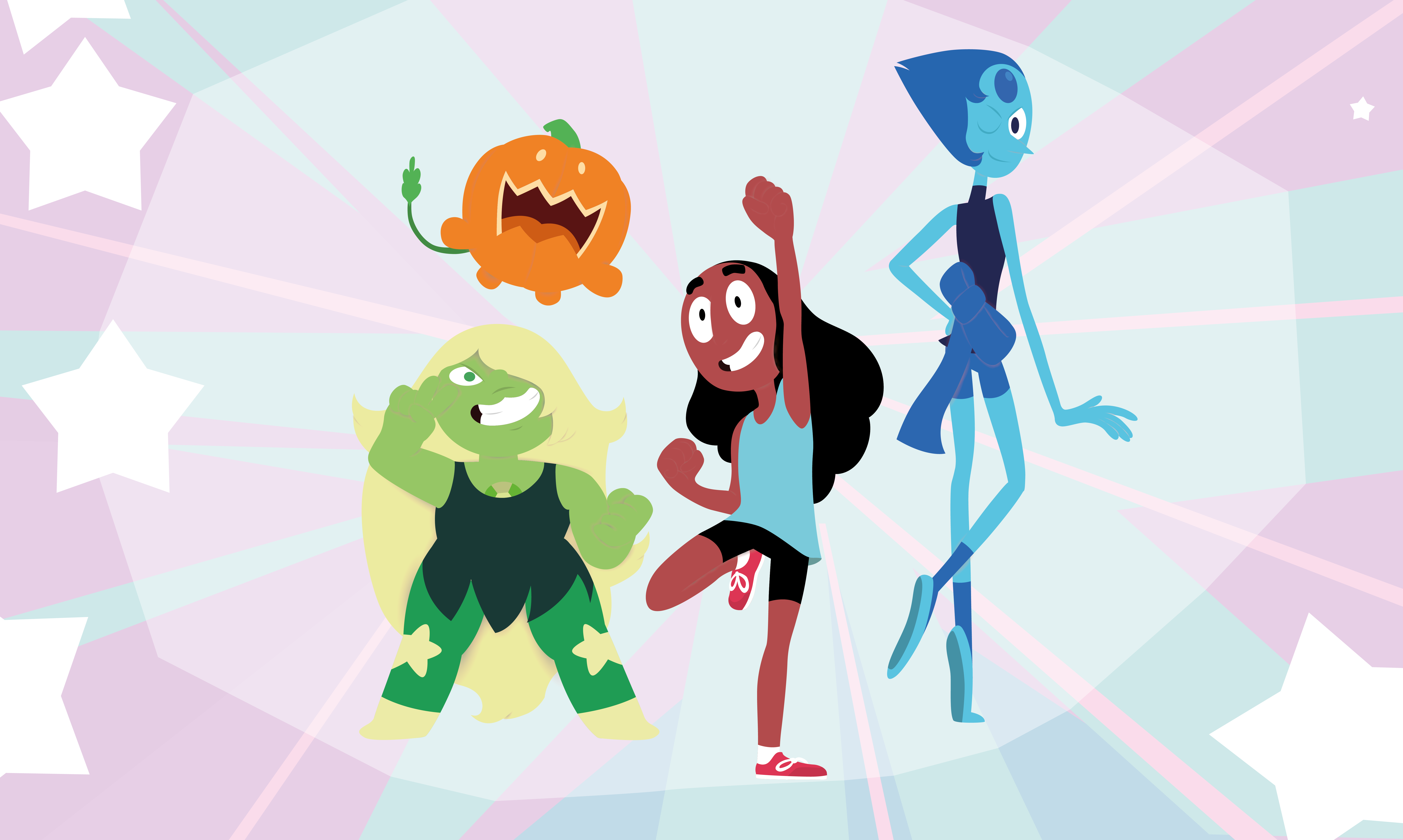 Steven Universe - Inverted New Crystal gems colors