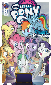 MLP Comic cover - Quest for Friendship