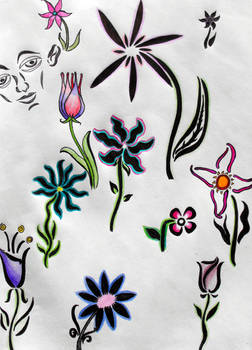 Flowerdoodles