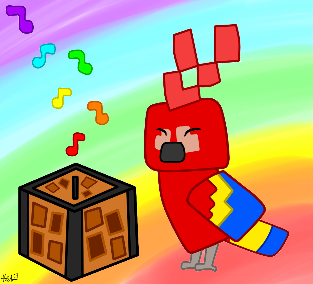 Parrot Minecraft By Kazorey On Deviantart Parrot Minecraft By Kazorey On Deviantart
