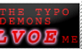 Typo Demons Stamp