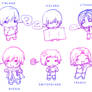 Hetalia Gummi Chibis