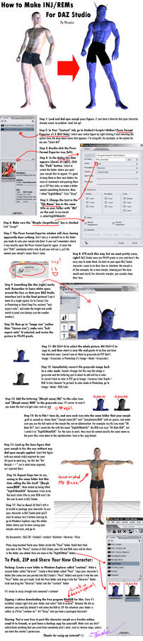 DAZ INJ and REM Tutorial