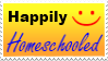 Happily Homeschooled Stamp