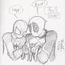 Spidey and Deadpool - Silly