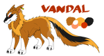 .:CE:. Vandal the Floxair by Orochimizuki