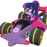 Twilight Sparkle on Sprinter (B Dasher MK)