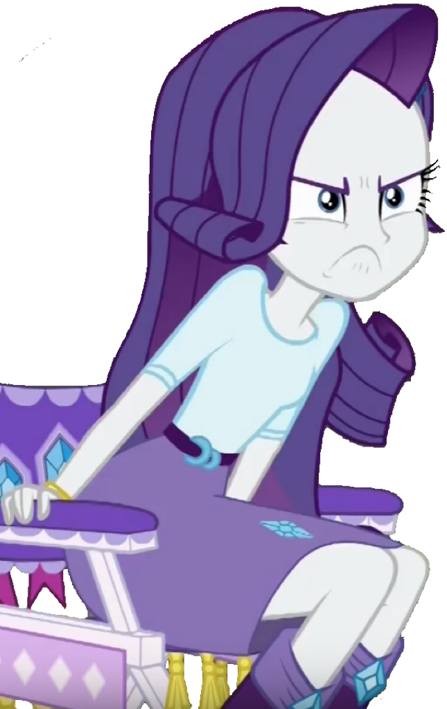 Rarity Angry