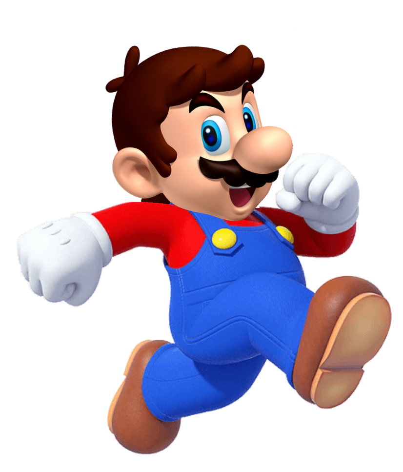 Mario Without Hat 3D by FireLuigi29 on DeviantArt