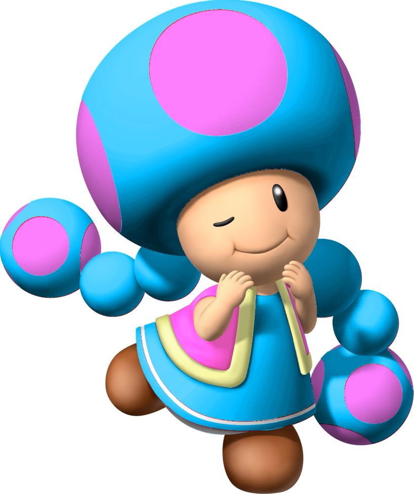 Ice Toadette 3D by FireLuigi29 on DeviantArt