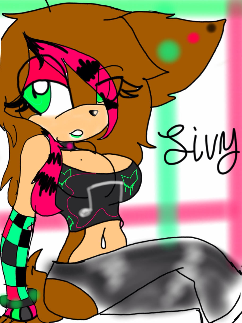 Livy the hegwolf (new OC )