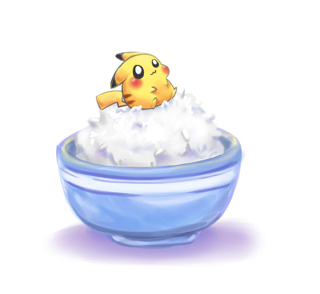 Pikachu Got Rice 2015 by MokonaTenshi on DeviantArt