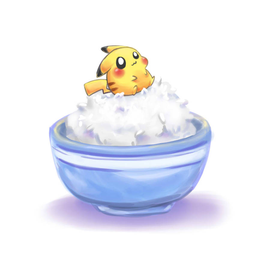 Pikachu Got Rice 2015 by MokonaTenshi on DeviantArt
