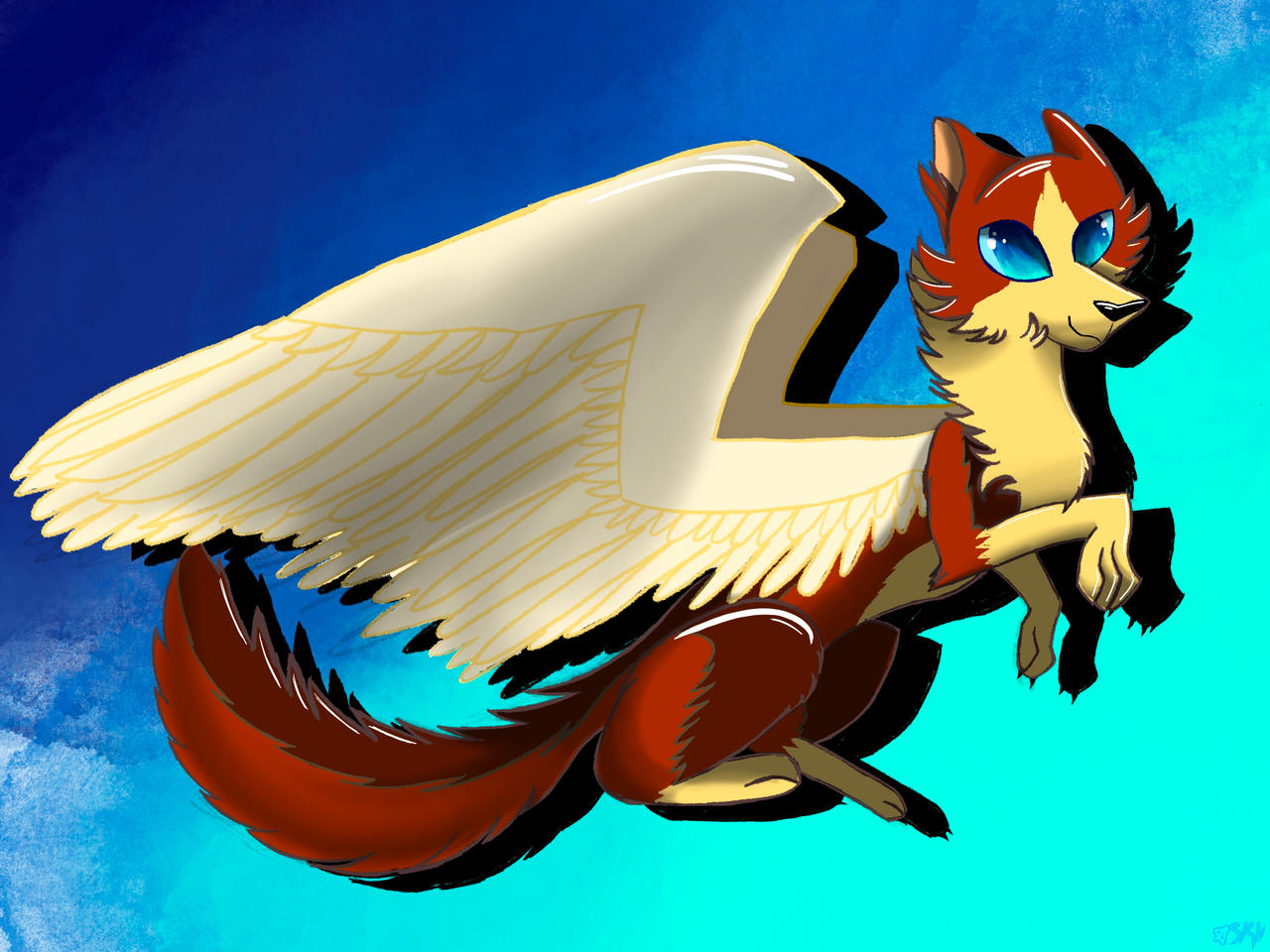Sharp Golden Wing Goldenwing by Starfullkv on DeviantArt