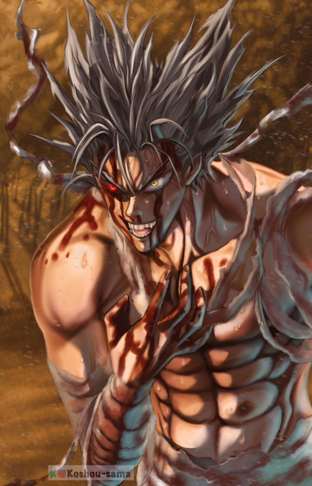 Garou - one punch man by koshou-sama on DeviantArt