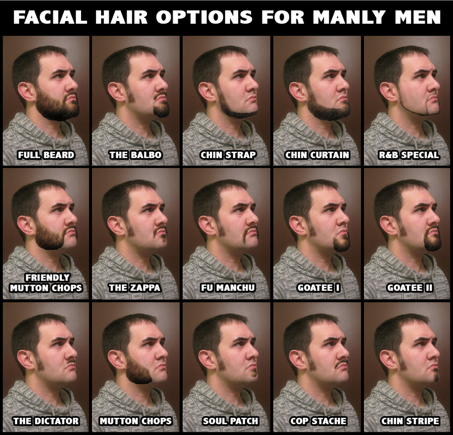 Facial Hair for Manly Men by jwcoffeeman on DeviantArt