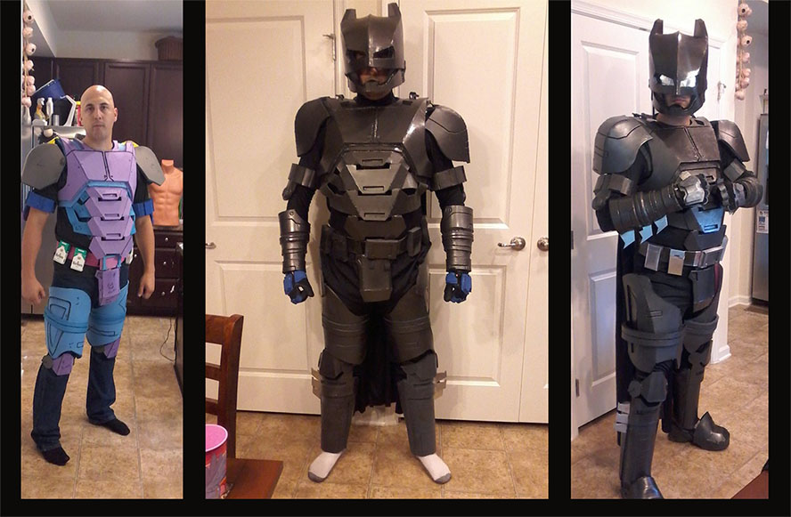 Batman Mech Suit progress of Build by jronk13 on DeviantArt