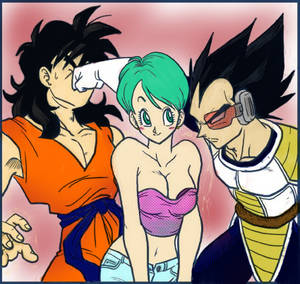 Triangle - Yamcha Bulma Vegeta