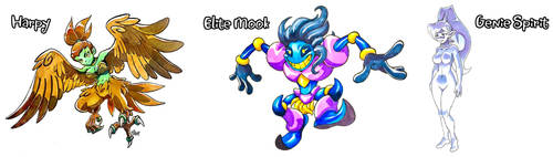 Shantae's unused NPCs by Twisted-Wind