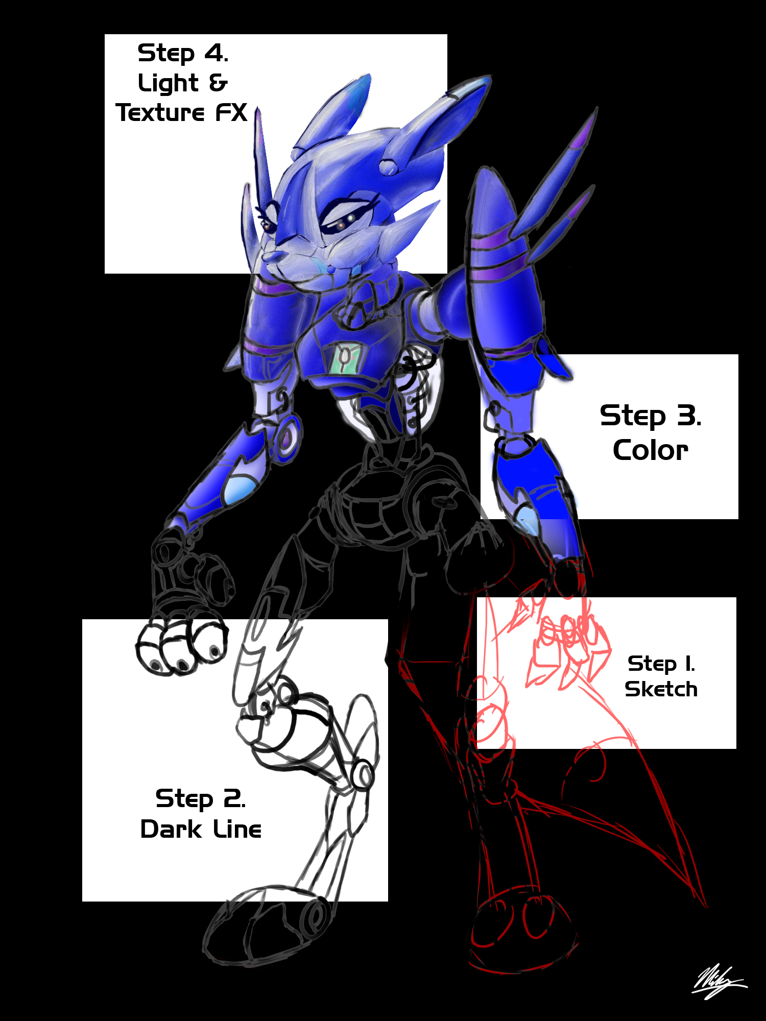 Photoshop Tutorial- Robot