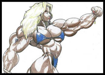 Muscular Pinup