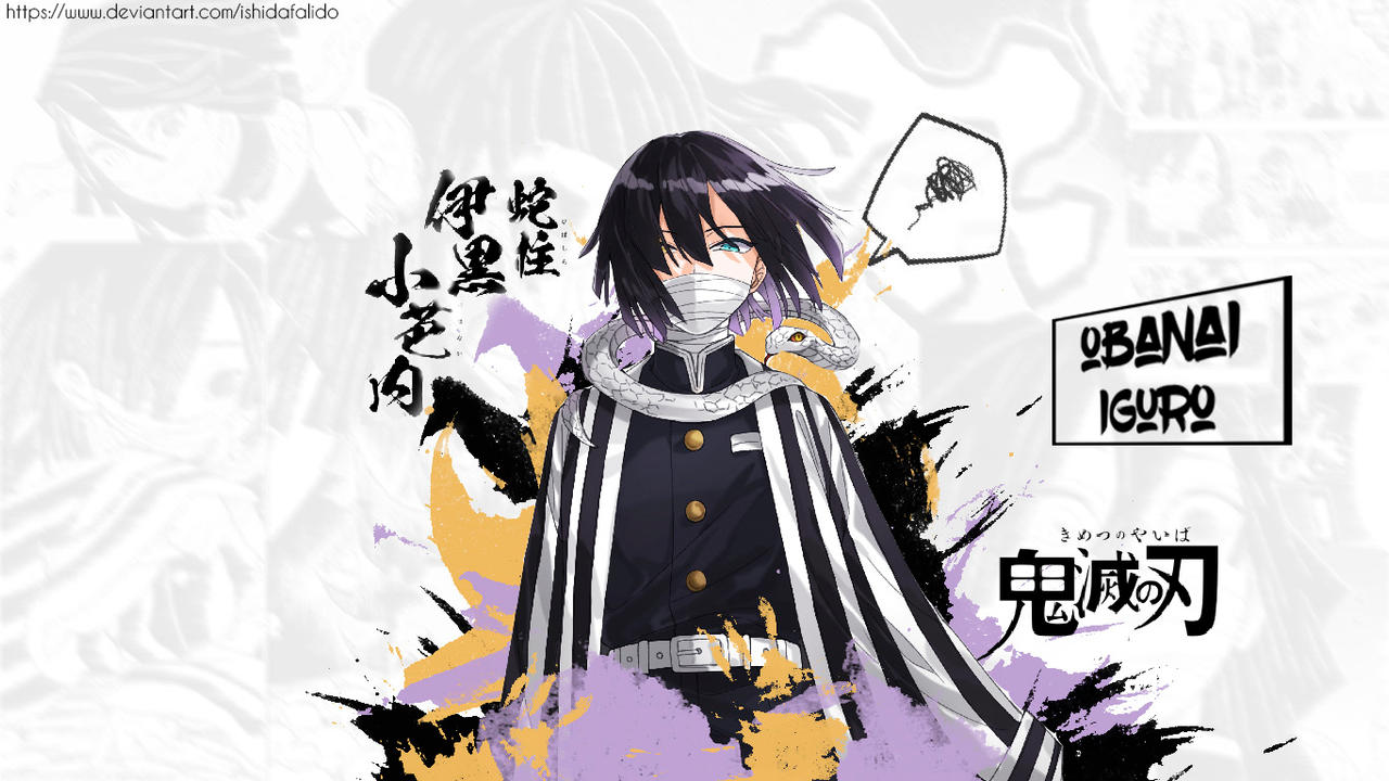 Obanai Iguro Wallpaper Kimetsu No Yaiba By Ishidafalido On Deviantart Obanai Iguro Wallpaper Kimetsu No Yaiba By Ishidafalido On Deviantart